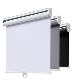 AOSKY Cordless Roller Shades Blackout Blinds 