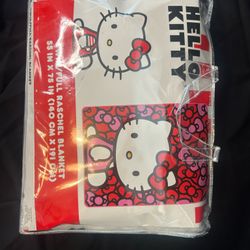 Hello Kitty Twin/Full Blanket