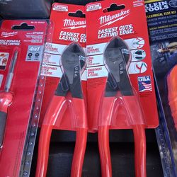 Milwaukee pliers 20 ea.