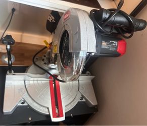 Hyper Tough 9 Amp 7-1/4 inch Corded Compound Miter Saw