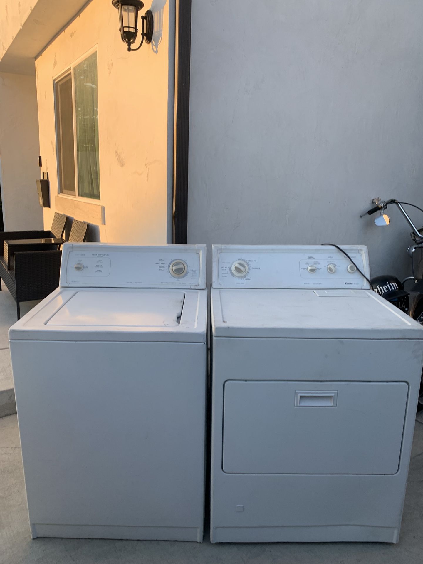 Kenmore Washer And Dryer