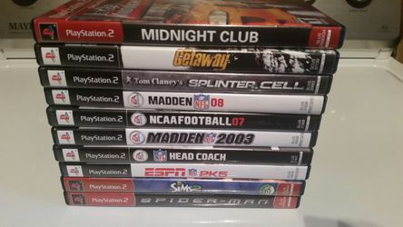 10 Playstation 2 Games