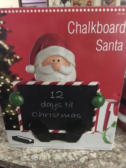 Santa’s Chalkboard