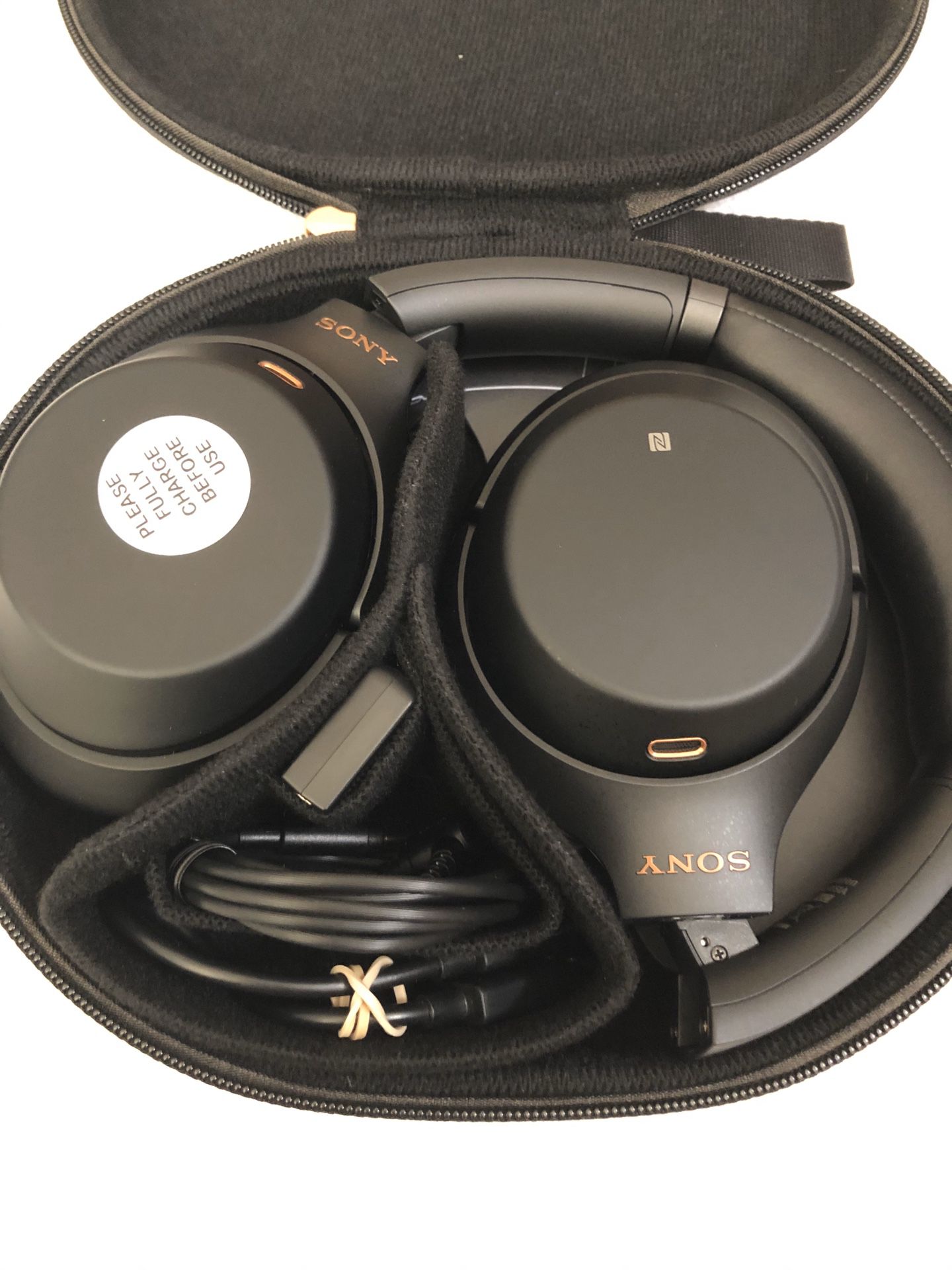 Sony - WH-1000XM3 Wireless Noise Canceling Over-the-Ear Headphones with Google Assistant - Black ( WH1000XM3 )