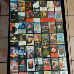 Vintage Rock And Pop Cassette Lot 