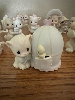 Precious Moments animal figurines