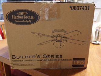 42" ceiling fan with LED light