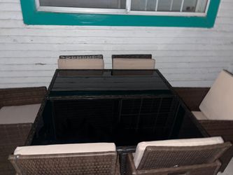 Outside dinning table