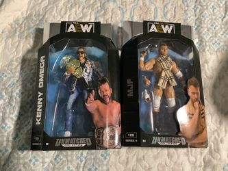 MJF and Kenny Omega Figures