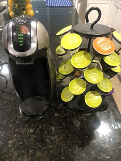 NesCafe Dolce Gusto coffee maker with pods
