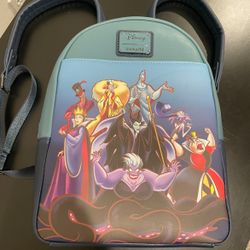 Disney villains Loungefly Mini Backpack
