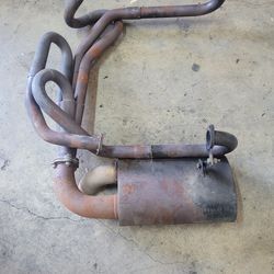 VW Beetle Sidewinder exhaust