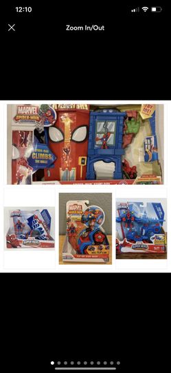 Spider-Man Stunt City Playset Bundle (NIB) Sealed Hard To Find New