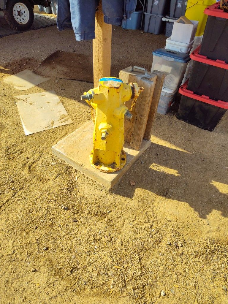 2 Residential Fire Hydrants.