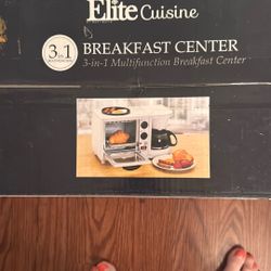Elite Cuisine Breakfast Center  Brand New Never Opened 