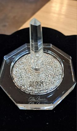 Vintage Oleg Cassini Crystal Ring Holder