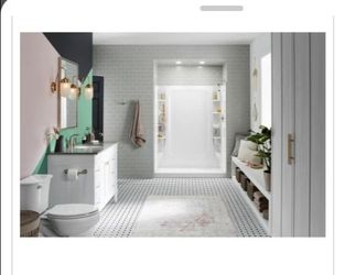 Shower end walls