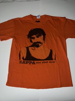 Frank Zappa one shot one deal tee shirt