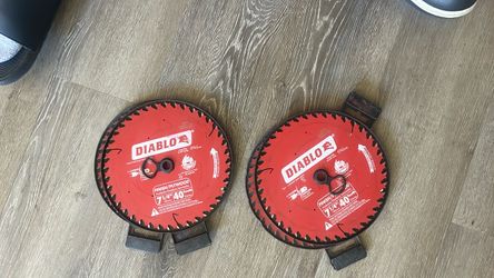 Diablo 7-1/4" 40-Tooth Circular Saw Blades (2-Pack)