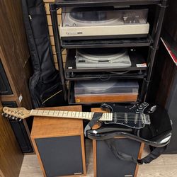 Glarry Guitar with Fabric Case