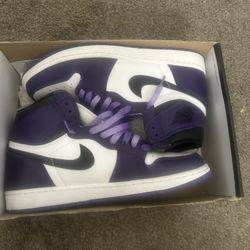 Air Jordan 1 Court Purple 