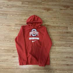 Vintage Nike Ohio State Football Hoodie Medium 