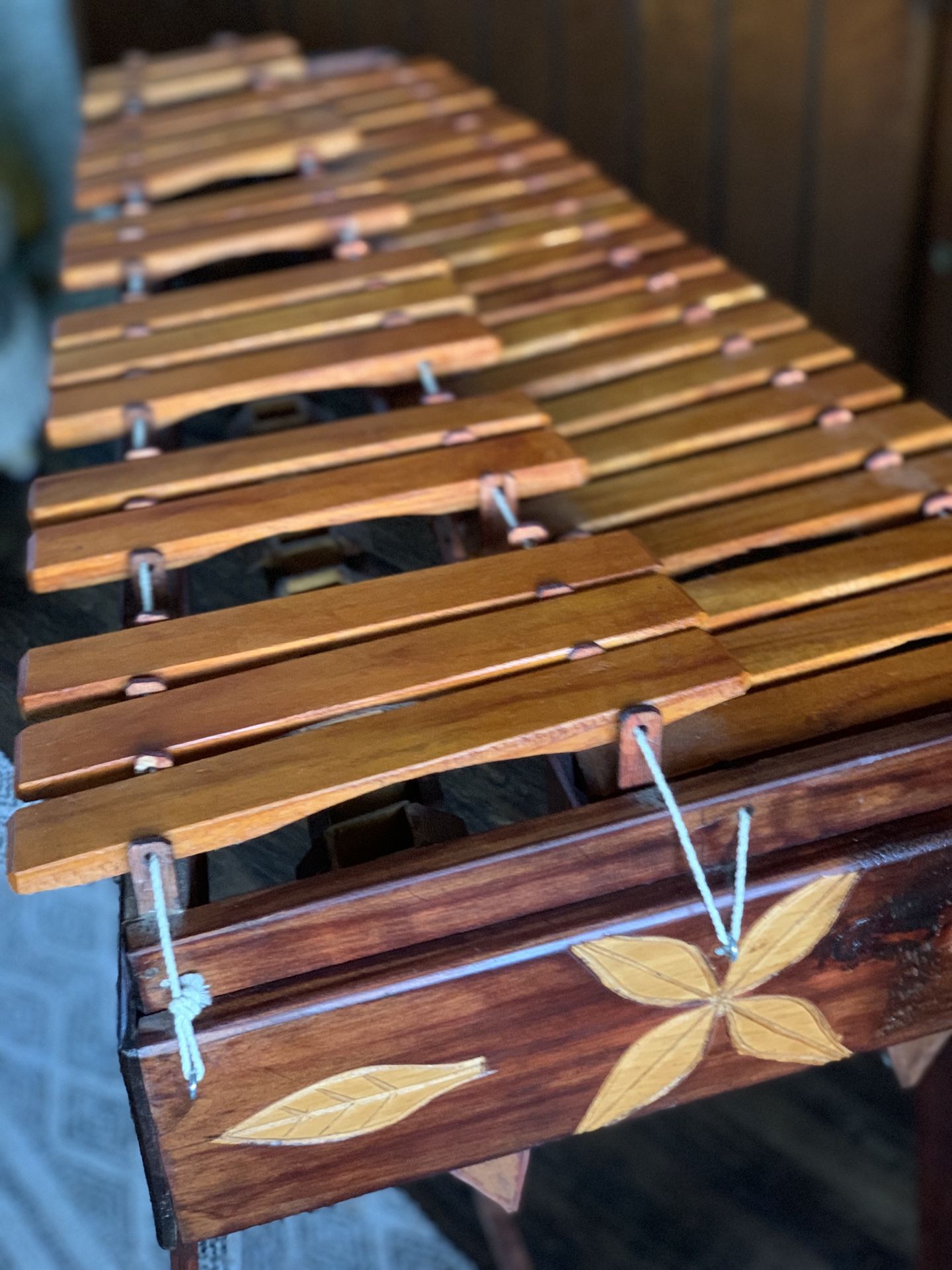 Beautiful handmade 35key Vintage Guatemalan Marimba for Sale in
