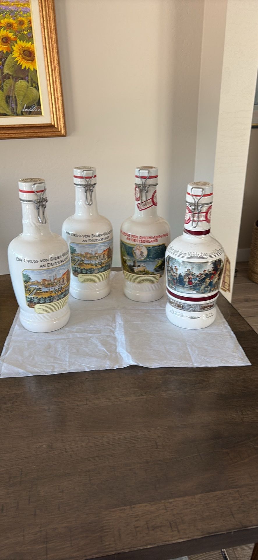 Vintage Germany Beer Growler EMPTY Decanter $15 Each 