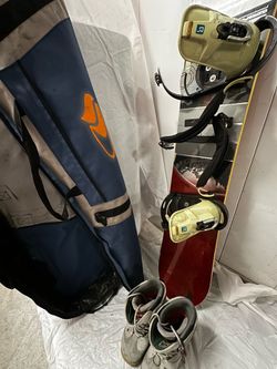 Burton Custom Snowboard Set