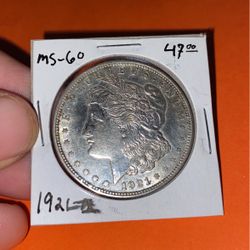 1921-D  Morgan Silver Dollar