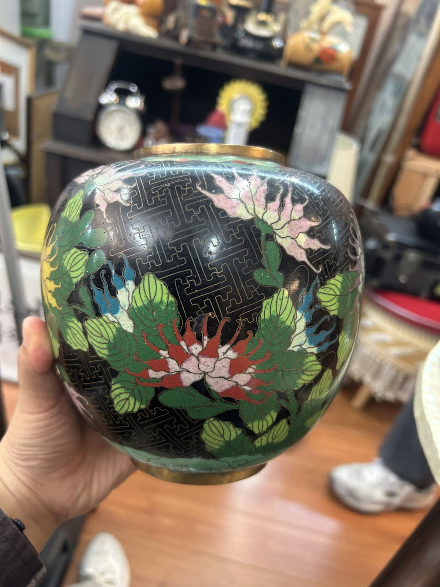 Chinese Cloisonné Vase