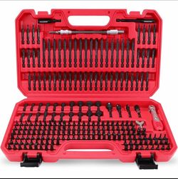 AMM 232-Piece Ultimate Screwdriver Bit Set, Cr-V Steel Impact Driver Bits, Includes Security, Drill