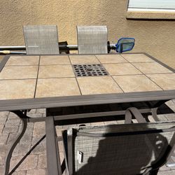 Free Table And 3 Chairs