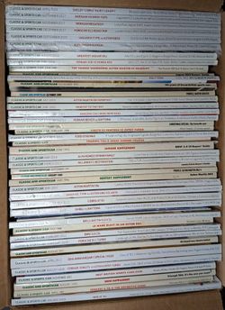 Box of Classic and Sports Car Magazine (box #2)
