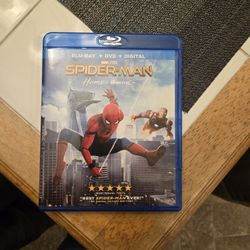 Spiderman Homecoming Blu-Ray Dvd