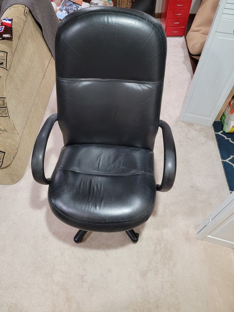 Desk Leather Chair 