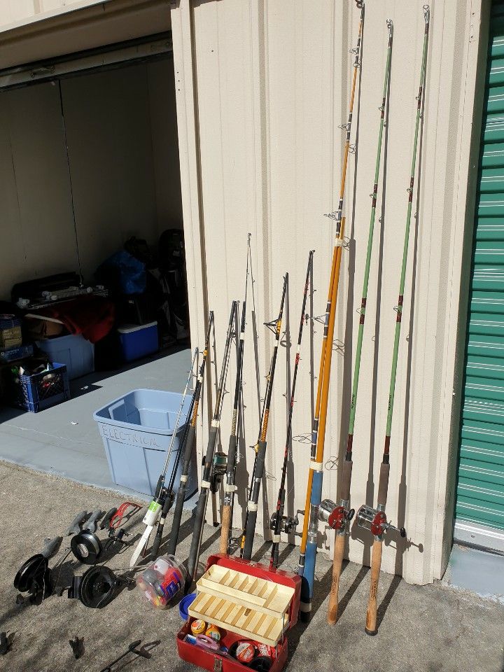 Variety of Fishing Gear