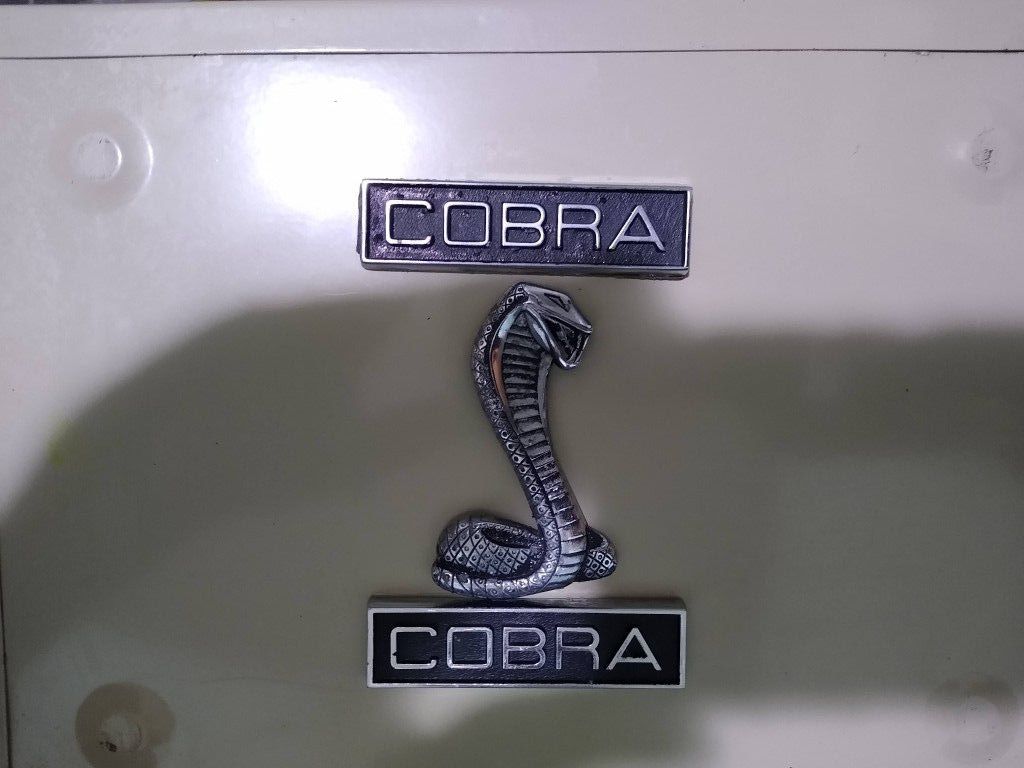 68 - 69  Ford Cobra Emblems  (Originals)