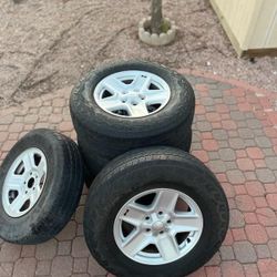 JK Jeep Wheels  17 Inch Set Of 5