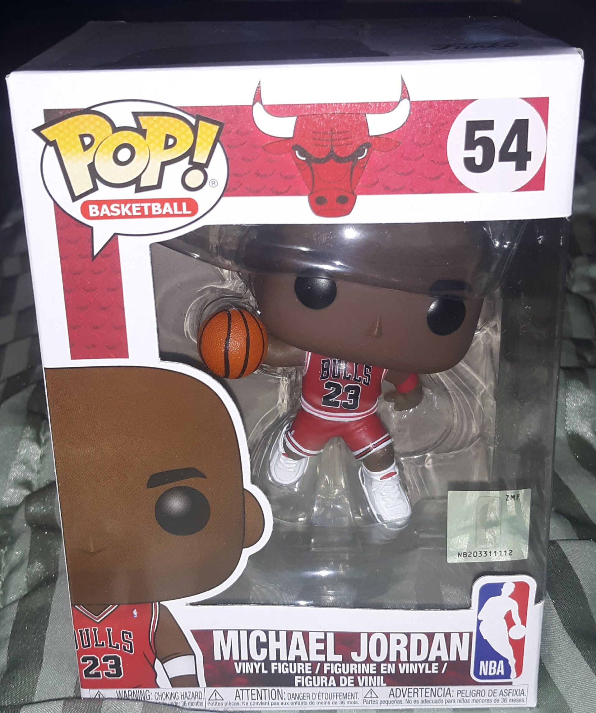Funko Pop - NBA Bulls Michael Jordan Pop #54