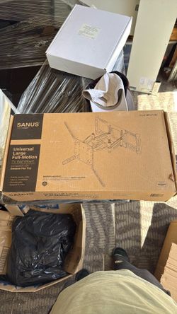 SANUS Universal Large Full-Motion TV Wall Mount – Brand New in Box - $40
