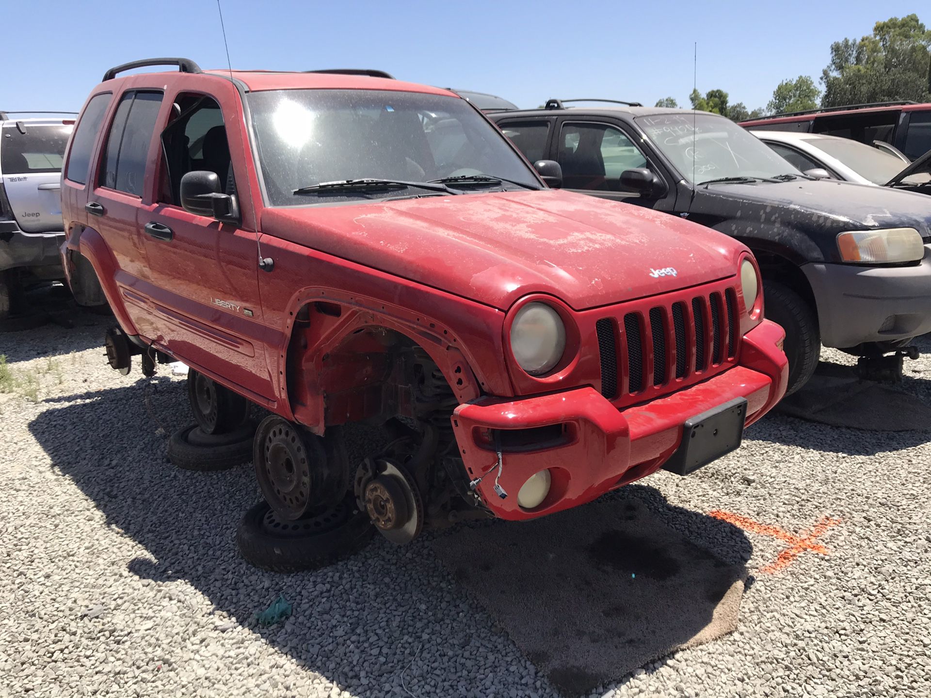 2003 Jeep Liberty Part Out