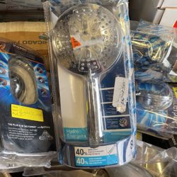 MOEN HydroEnergetix 8-Spray Patterns with 1.75 GPM 4.75 in. Wall Mount Single Handheld Shower Head in Chrome