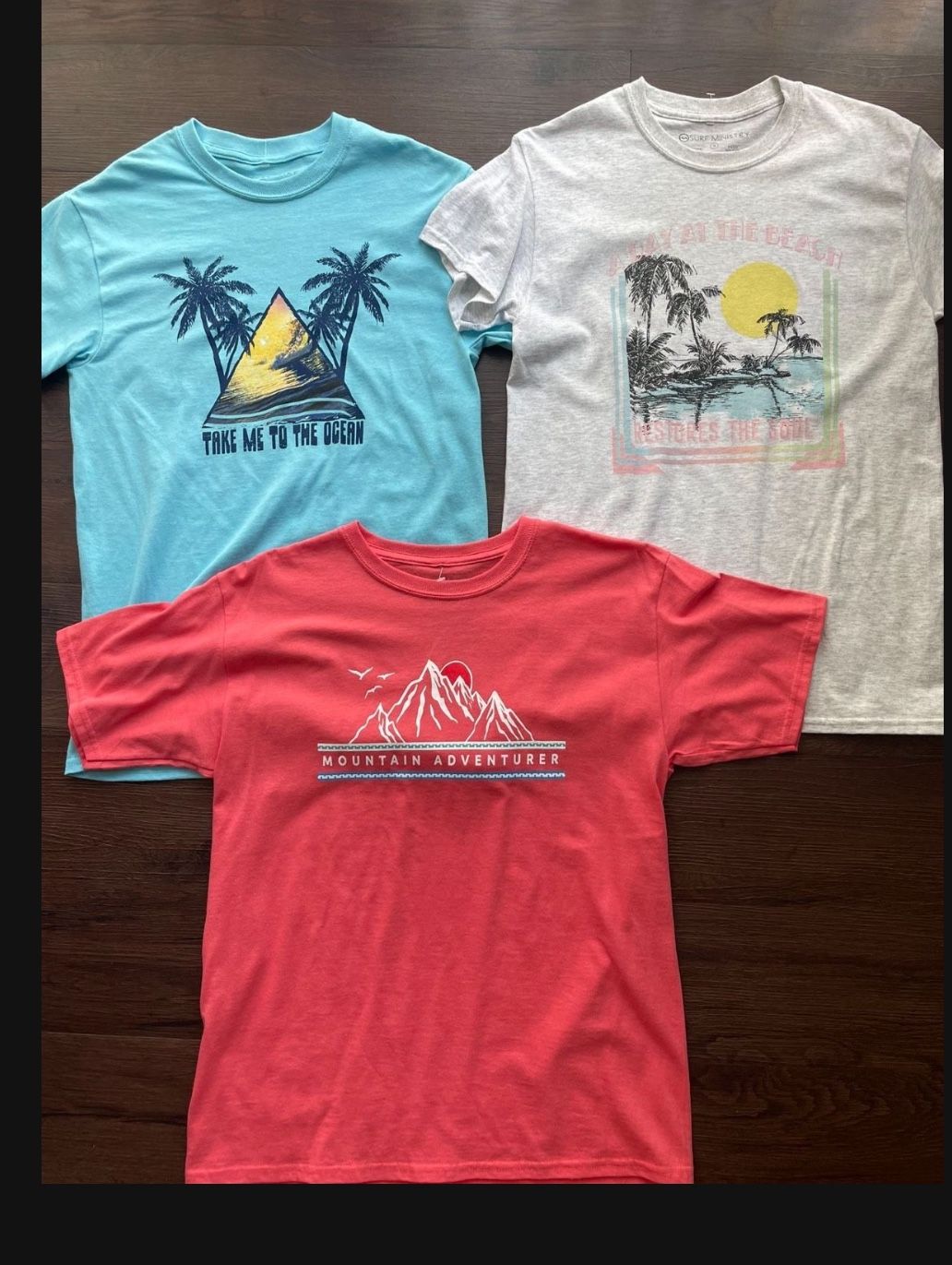 New Woman’s T Shirts, Cotton, Size M $5 for each
