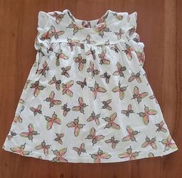 Baby Gap 2T Butterfly Top/Dress