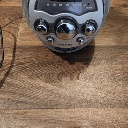 Vintage Memorex Portable Karaoke w/ Cassette Tape -MKS1019BL Tested Used