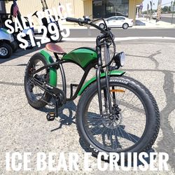 Ice bear e cruiser $1,295 cash price plus taxes original MSRP $1,495