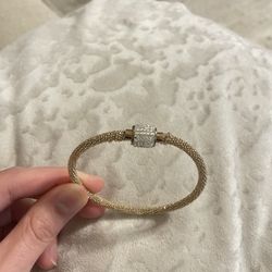 Crystal Rose Gold Bracelet