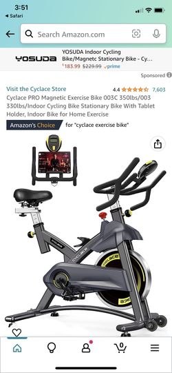 Cyclace exercise bike hotsell