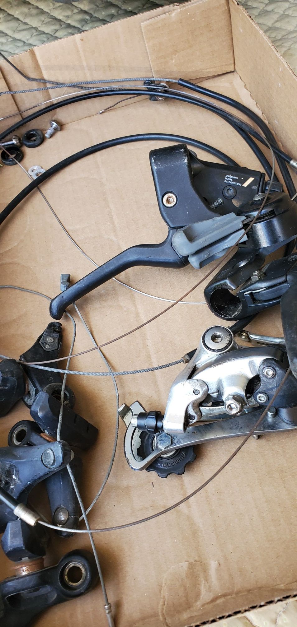 Shimano Total integration full set for Mountain Bike /Juego completo Shimano Total integration Bicicleta de Montaña